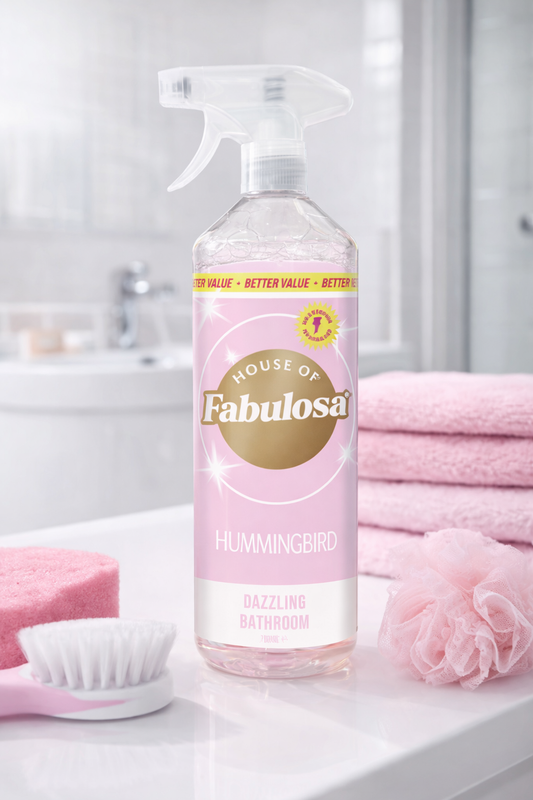 Fabulosa Badkamer Ontkalker Spray Hummingbird Spray 750ml - ViralCleaning