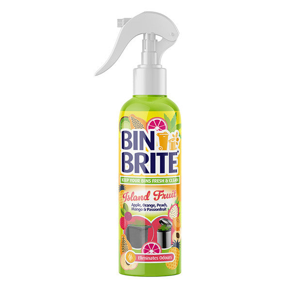 Bin Brite Spray refrescante para cubo de basura – Island Fruit 400ml