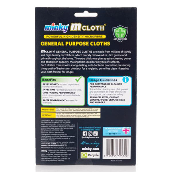 Minky M Cloth Cleaning Cloths – All You Need Is Love (2-Pack • Microfiber)