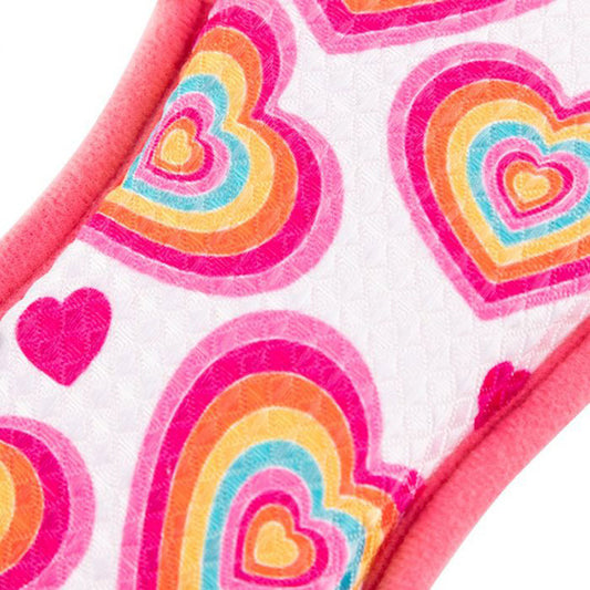 Minky M Cloth Tisztítópárna – Minden, amire szükséged van, az a szeretet (Rózsaszín Szívek • 3 az 1-ben Tisztítóerő)