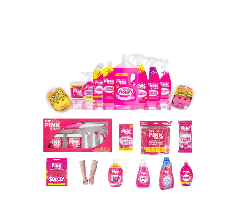 The Pink Stuff Ultimate Cleaning Set - El conjunto completo