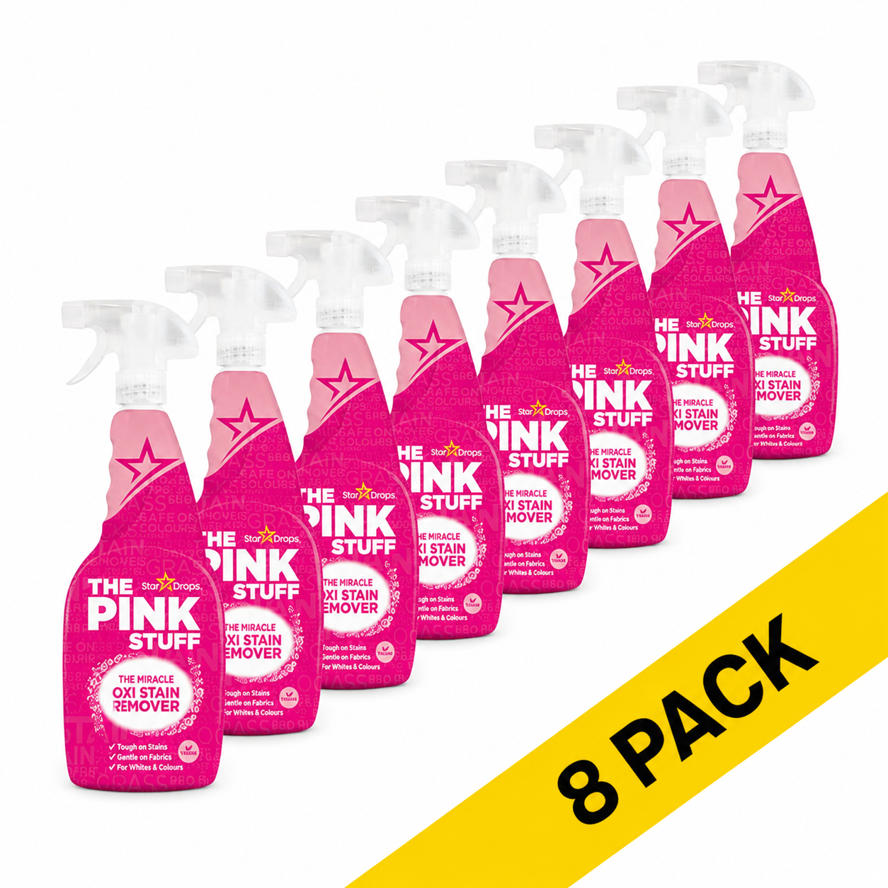A Pink Stuff Oxi Folttisztító Spray 500ml - 8 darabos csomag