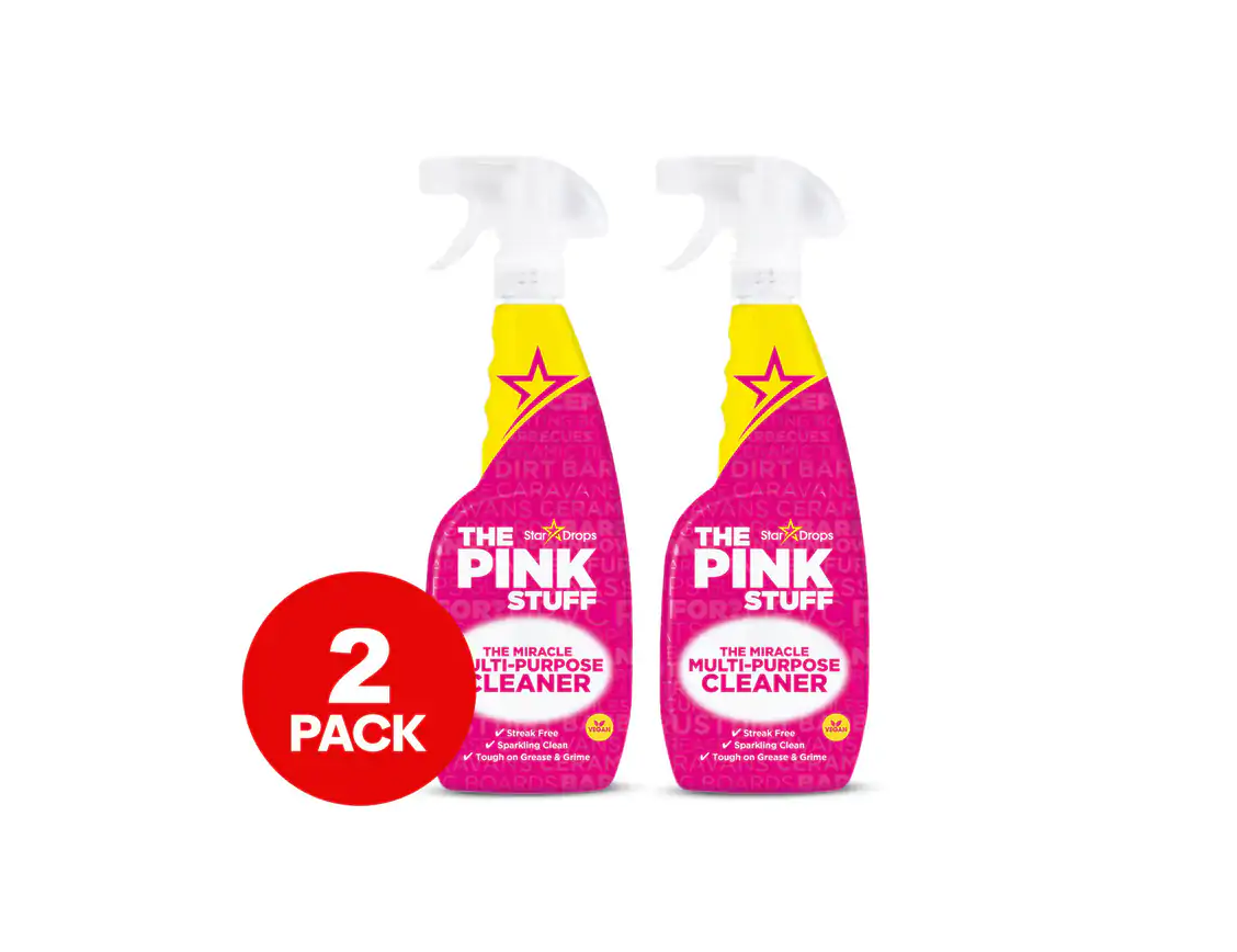 The Pink Stuff Spray Limpiador Multiusos 750ml - pack de 2