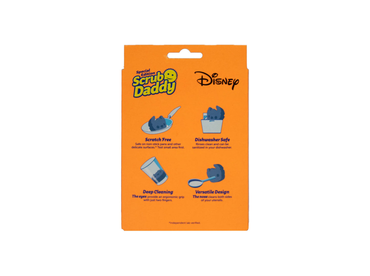 Scrub Daddy Disney Edition – Stitch Küchenschwamm | Kratzfrei, geruchsresistent & spülmaschinenfest
