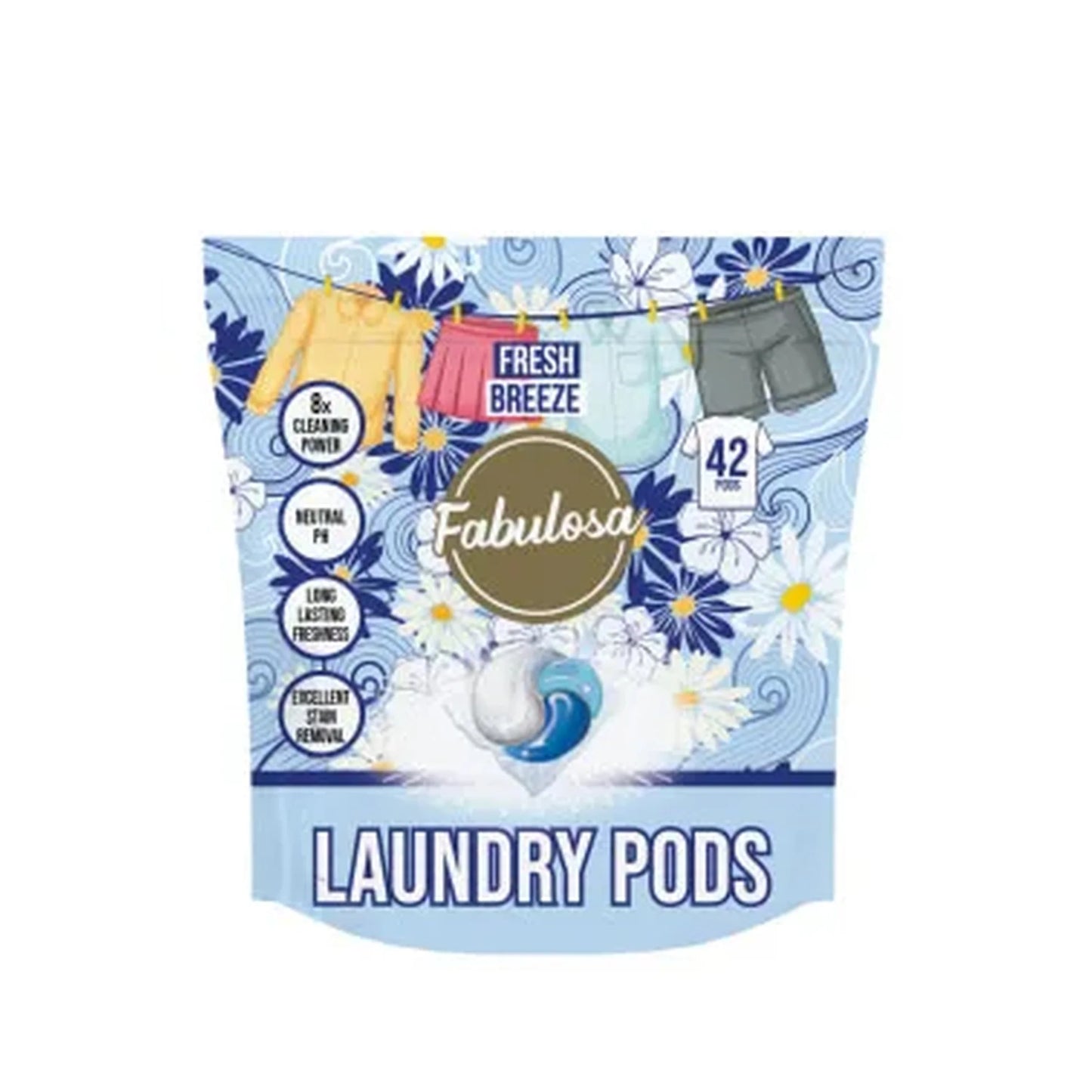 Fabulosa Pracie kapsule Fresh Breeze – 42 kusov