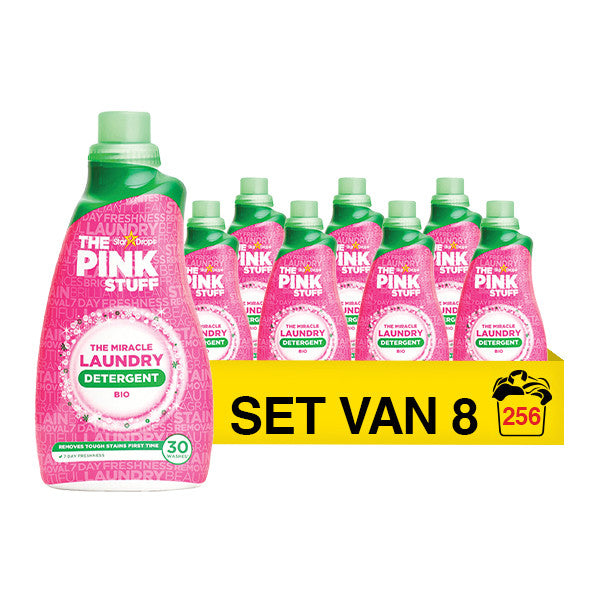 Το Pink Stuff Υγρό απορρυπαντικό βιολογικό 960ml - 8 πακέτο
