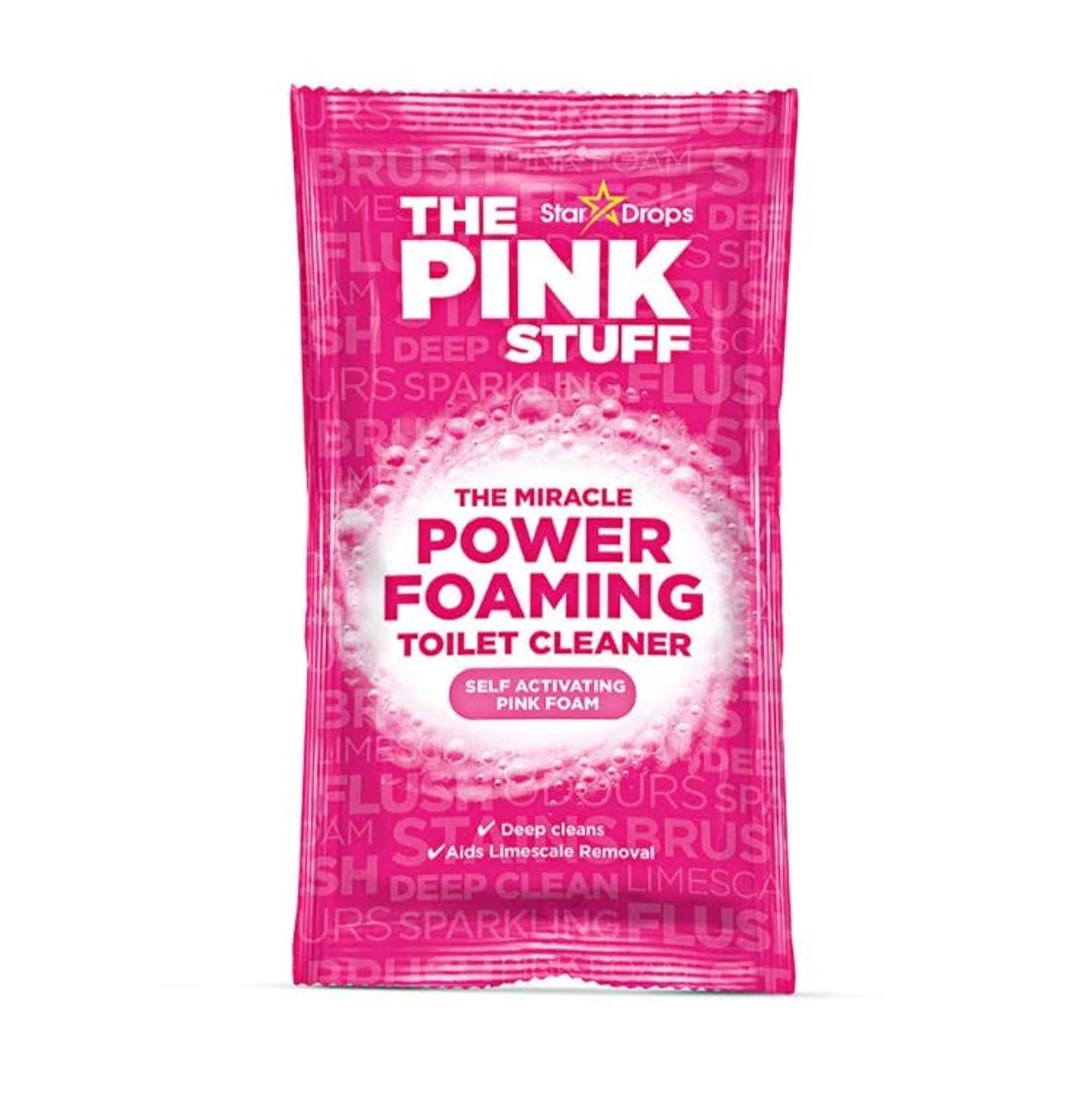 The Pink Stuff | Zázračný penivý prášok na toaletu | Čistiaci prášok na toaletu | 1 x 100 gramov