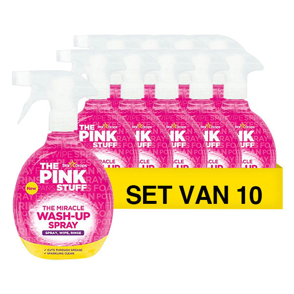 Pink Stuff Umývací sprej 500ml - 10 balenie