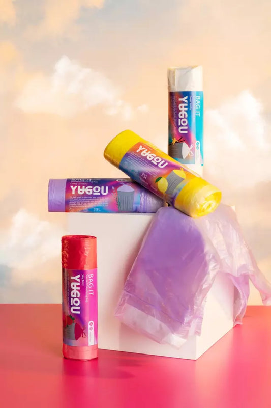 Yugou pytle na odpadky s vůní sladké vanilky ze Švédska - 35 litrů - TikTok virál