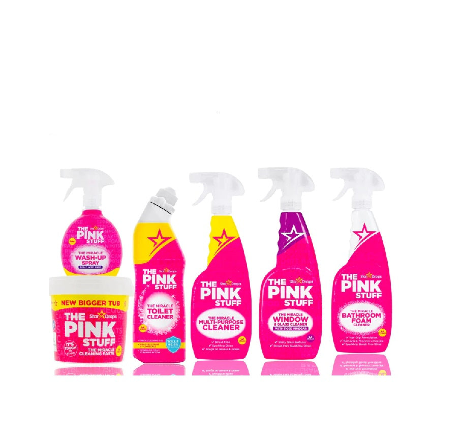 Pink Stuff - Sada do obývačky a kúpeľne