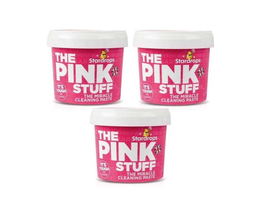 The Pink Stuff - Paquete de Pasta de Limpieza Wonder - 3 unidades