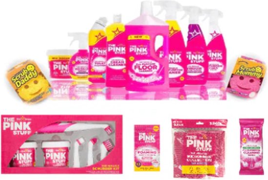 Sada na dokonalé čistenie Pink Stuff