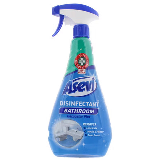 Asevi dezinfekcijas aerosols vannas istabas tīrītājs 720 ml