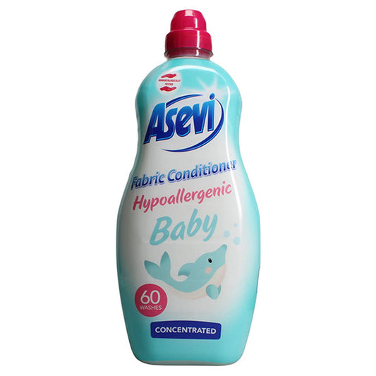 Asevi mīkstinātājs Bērnu Hipoalerģisks 1380 ml 60 mazgāšanas reizes