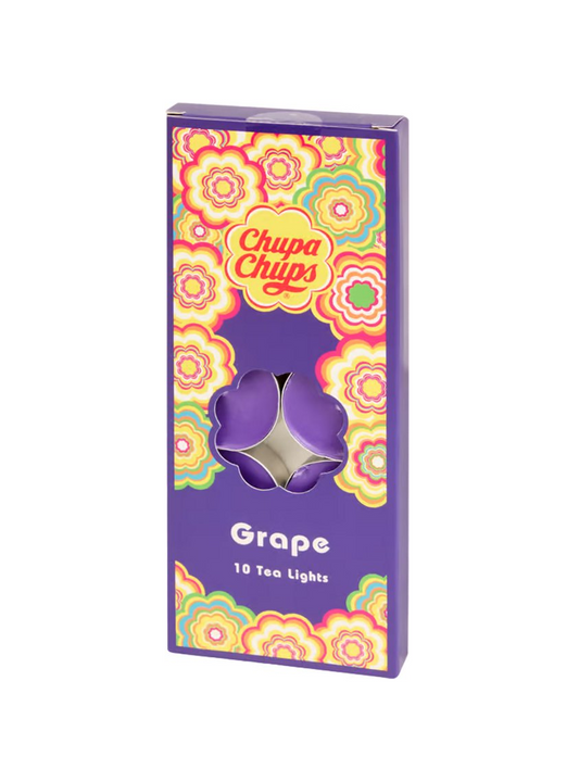Chupa Chups värmeljus med doft 10 stycken - Druva