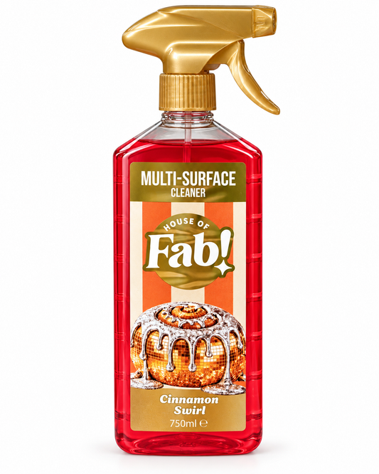 Fabulosa Cinnamon Swirl Spray de limpeza multiusos – 750 ml