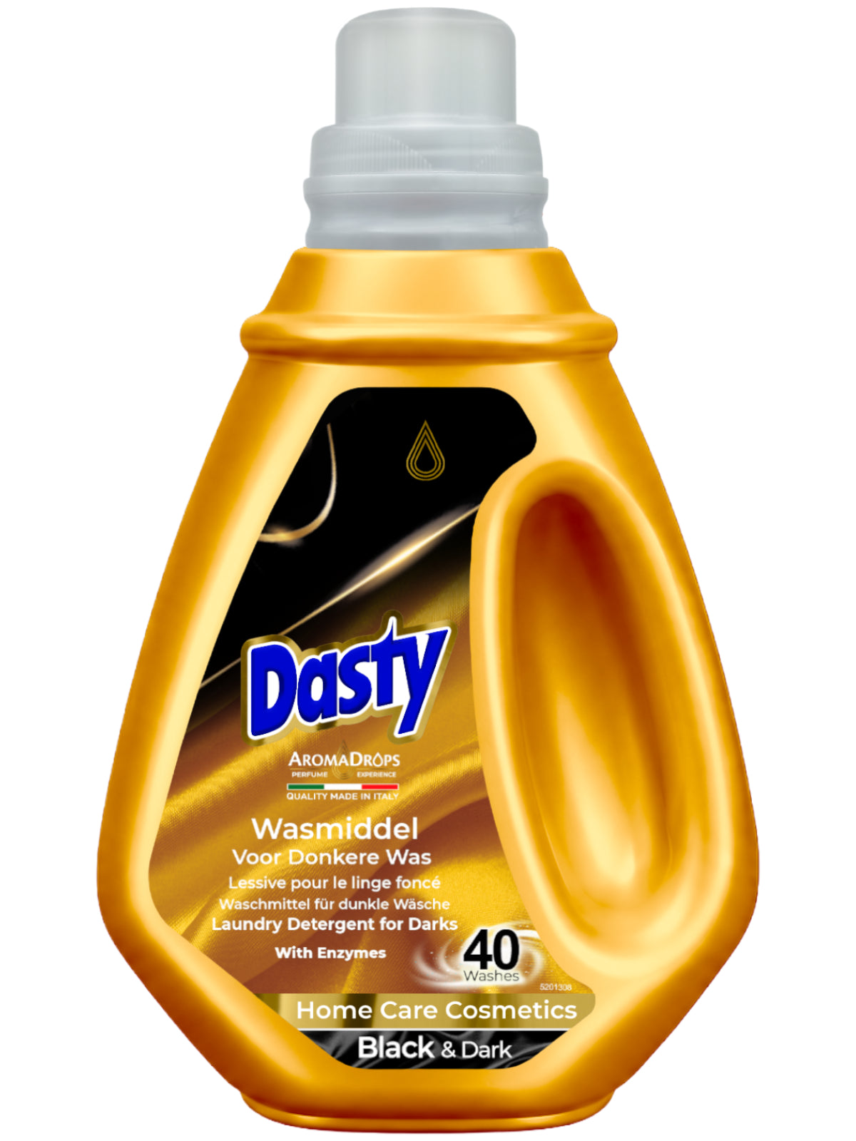 Dasty Black & Dark tekoči detergent za pranje perila – črno in temno perilo – 1,5 Liter – 40 pranj