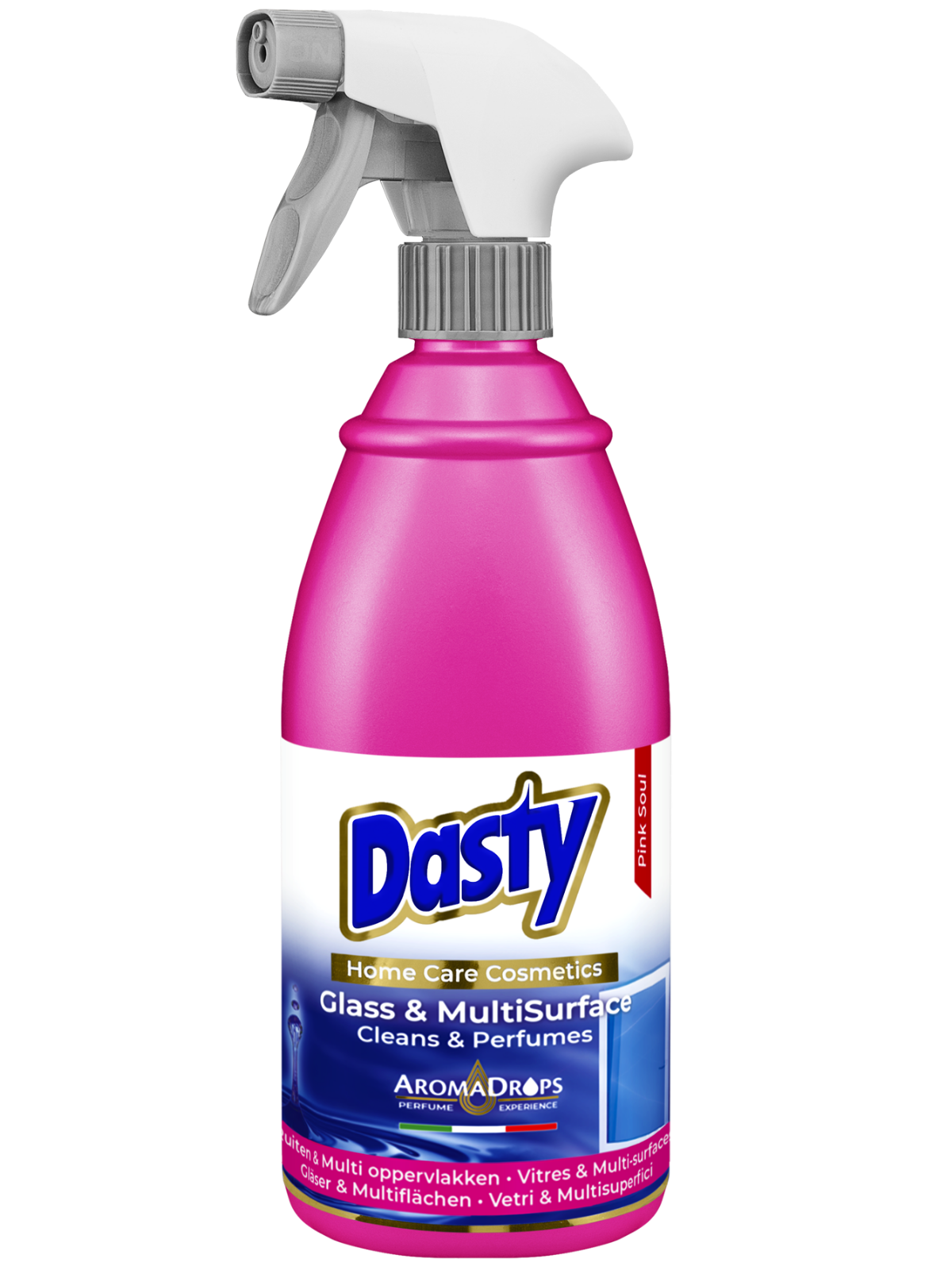Dasty Rózsaszín Ablaktisztító 700ml – Üveg és Többfelületes Spray