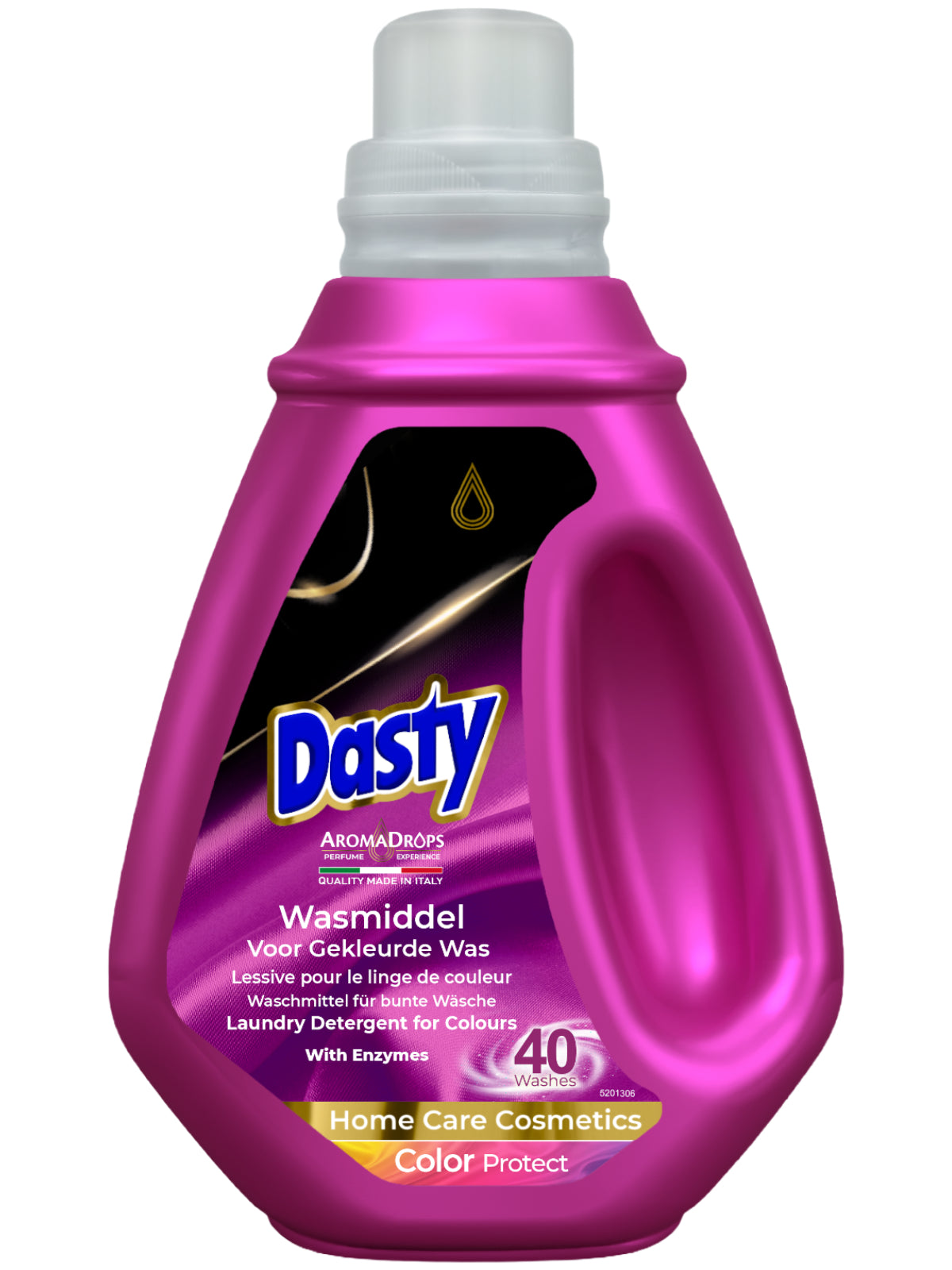 Dasty Color Protect Flüssigwaschmittel – Buntwäsche – 1,5 Liter – 40 Waschladungen