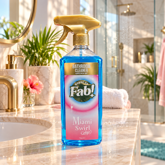Fabulosa Badezimmerreiniger Miami Swirl 750ml – Badezimmerreiniger-Spray