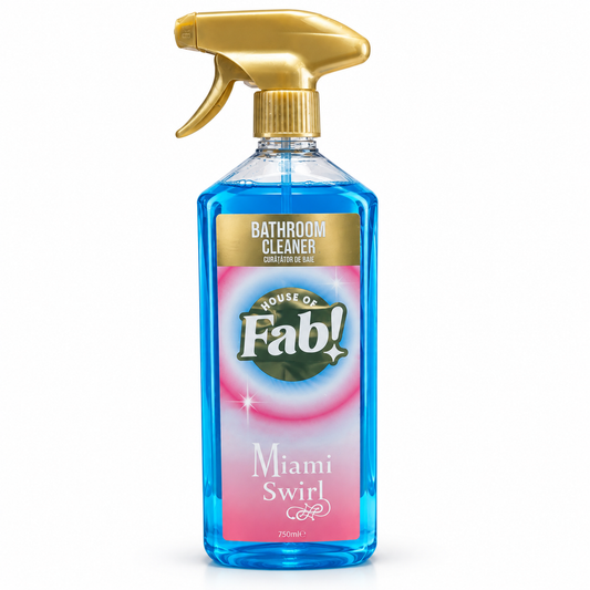 Fabulosa Badezimmerreiniger Miami Swirl 750ml – Badezimmerreiniger-Spray