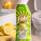 House of Fab Toilet Gel Lemon 750ml – WC Reiniger Citroen – Krachtige Toilet Cleaner tegen Kalk, Aanslag en Vuil – Frisse Lemon Toilet Gel - ViralCleaning