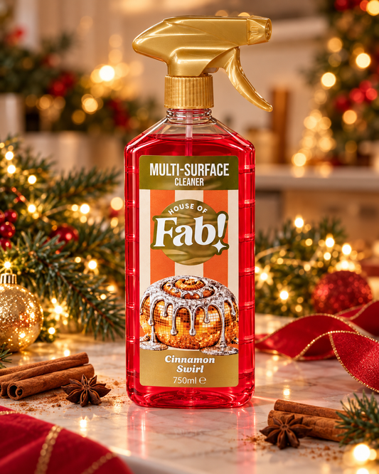 Fabulosa Cinnamon Swirl Spray de limpeza multiusos – 750 ml