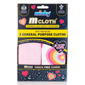 Minky M Cloth čistilne krpe – All You Need Is Love (2 kosa • mikrovlakna)