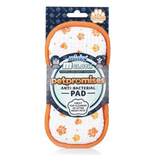 Minky Pet Cleaning Pad Orange Double-sided Microfiber