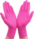 Nitrilhandskar Engångs Rosa M/L – Latexfria Handskar 20 Stycken