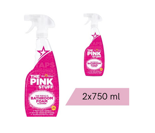 Stardrops Pink Stuff - Vonios putos - Vonios valymo priemonė - 2 pakuotė