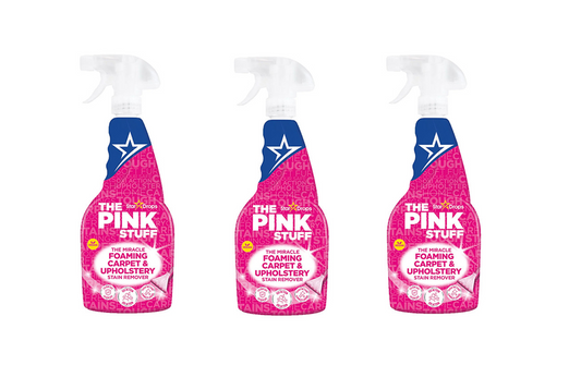Pink Stuff - Putojantis kilimų ir apmušalų dėmių valiklis 500 ml - 3 pakuotė