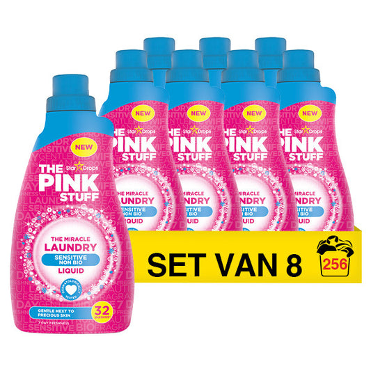 Το Pink Stuff Υγρό Απορρυπαντικό 960 ml - 8 πακέτο