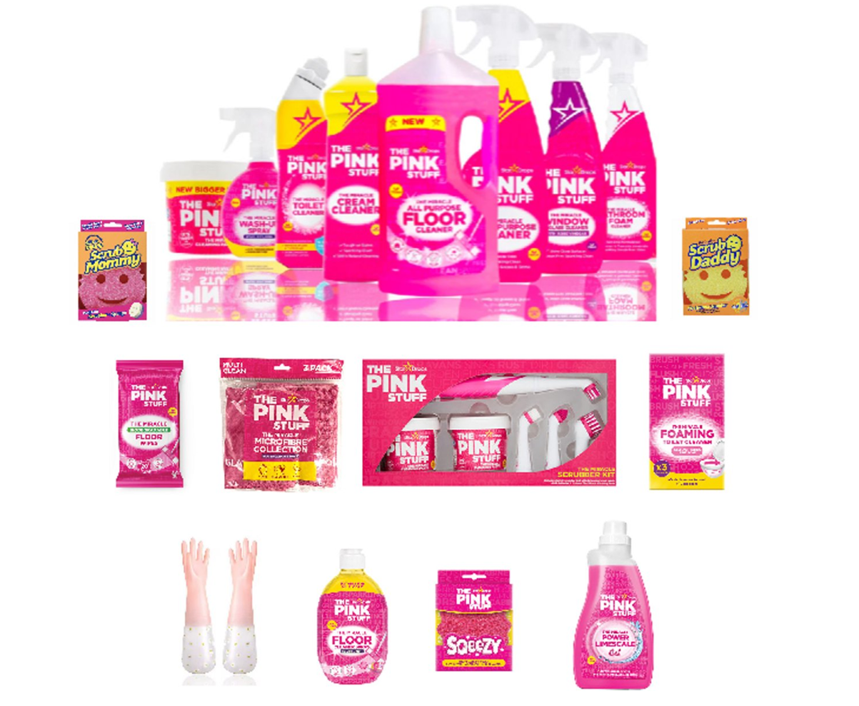 The Pink Stuff Ultimatives Reinigungsset - Das gesamte Sortiment