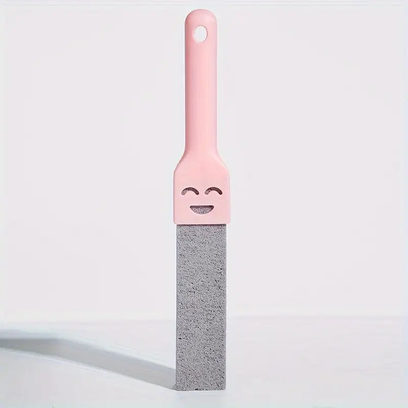 Rosa Toalettborste Pimpsten med Smiley
