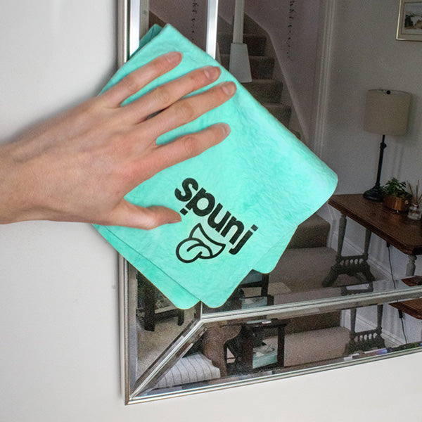Spunj z Ultra Absorbující Utěrky (modro zelená)
