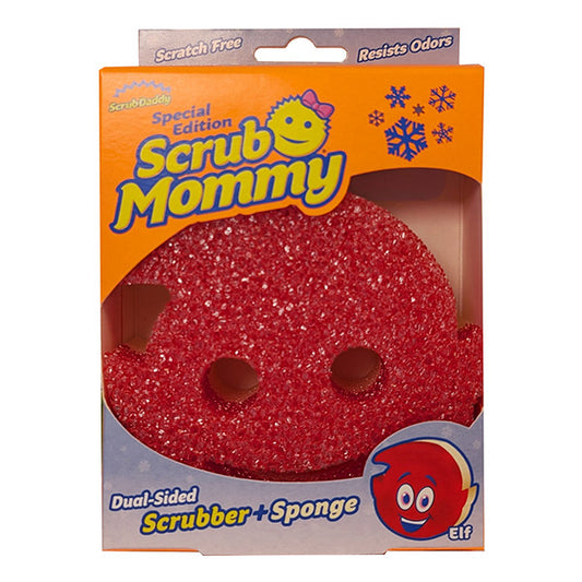 Scrub Daddy | Scrub Mommy Vánoční edice – Červený Elf Houba
