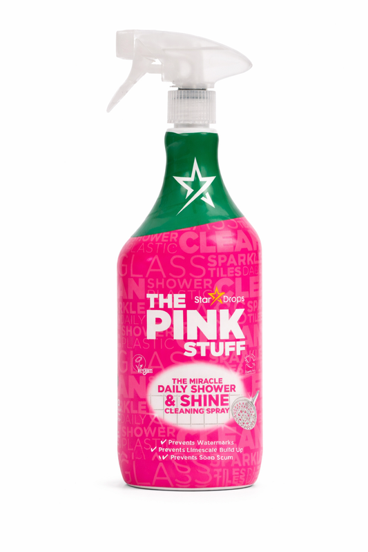 The Pink Stuff The Miracle Daily Shower & Shine Cleaning Spray 850ml - Limited Edition