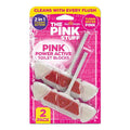 The Pink Stuff Power Active Toilet Block - 2 pack