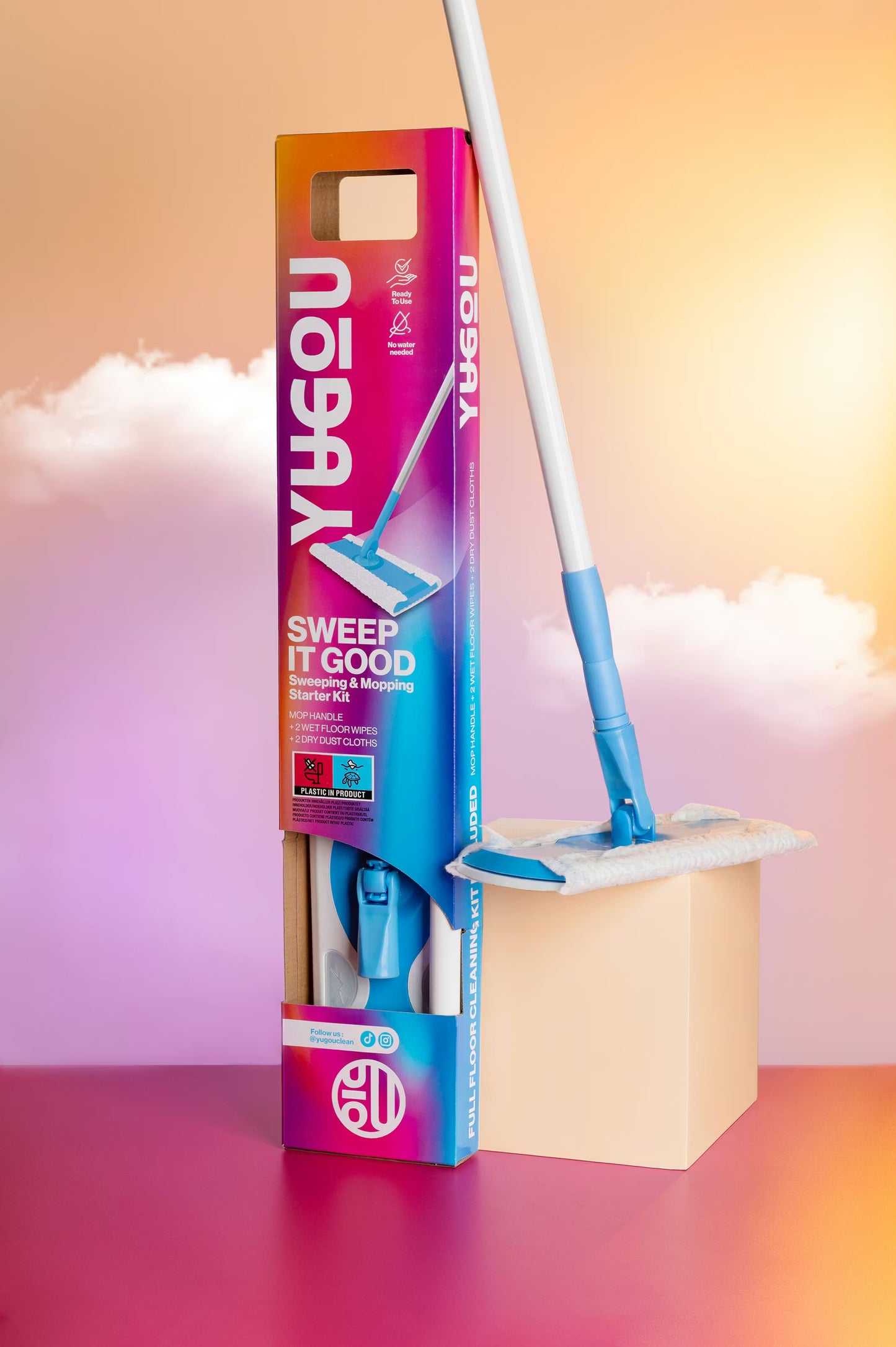 TikTok YUGOU Kehren & Wischen SWEEP IT GOOD - Kehr- & Wischstarterset