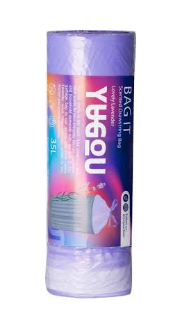 Yugou vrecia na odpadky s vôňou Lovely Lavendel - 35 litrov