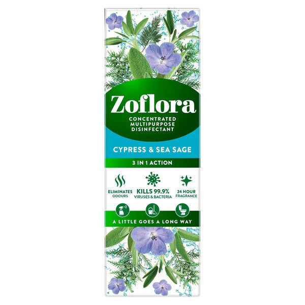 Zoflora Allzweckreiniger Konzentrat - Cypress & Sea Sage (120 ml)