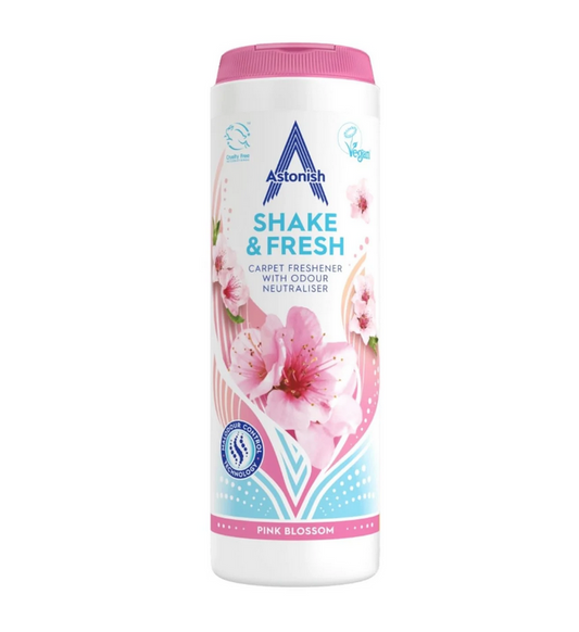 Astonish Shake And Fresh Carpet Freshener 350g Flower Scent Carpet Freshener