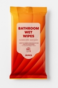 Bathroom Wet Wipes – 25 Pieces – Moist Cleaning Wipes for Bathrooms – Quick & Hygienic Cleaning