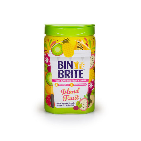 Bin Brite osvježivač za kante za smeće | Island fruit (500 gram)