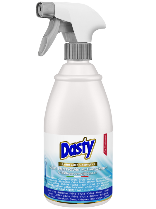Dasty Vlekkenverwijderaar Actieve Zuurstof – Tegen Zweet, Deodorant, Wijn en Koffievlekken