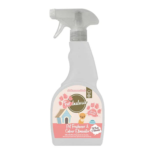 Fabulosa Furbulosa osvježivač za kućne ljubimce i odstranjivač mirisa Mediteranske šume 500ml - ograničeno izdanje