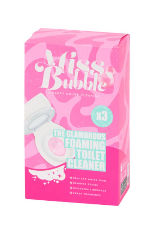 Miss Bubble - Der glamouröse schäumende Toilettenreiniger