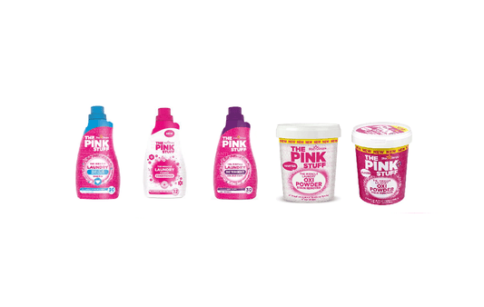The Pink Stuff Detergent set