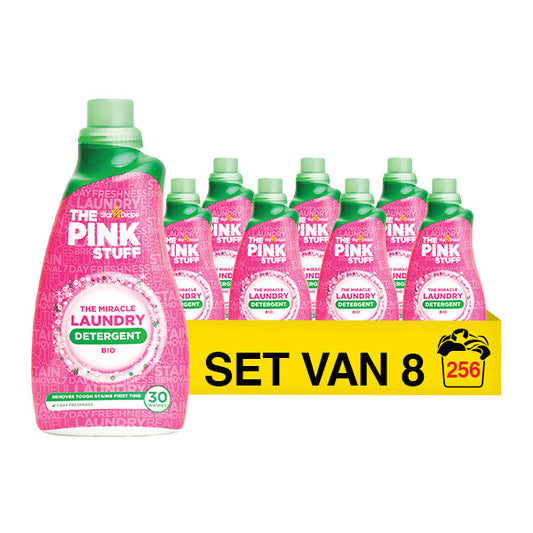 Το Pink Stuff Υγρό απορρυπαντικό βιολογικό 960ml - 8 πακέτο